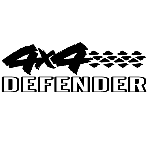 Sticker 4x4 Defender